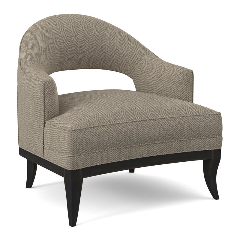Mariposa Armchair, Espresso, Kinsley Sky Viscose