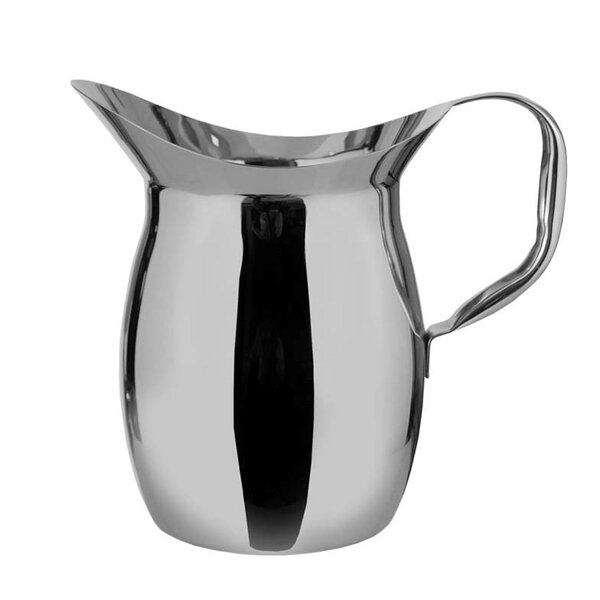 Stainless Steel Belly Shape Pitcher 2qt Red Barrel Studio