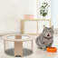 Lit pour chat avec base en bois Dredyn