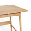 Bureau d'ordinateur en bambou Modern Modern - un bureau d'écriture en bambou naturel