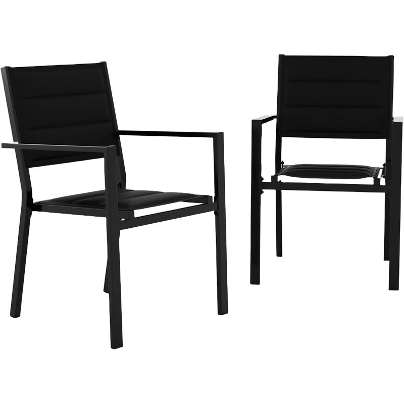 40cm H Armchair, Black