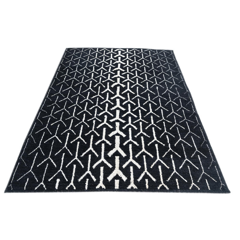 Tapis noir Odle