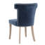Upholstered Side Chair in Denim Velvet-348282585