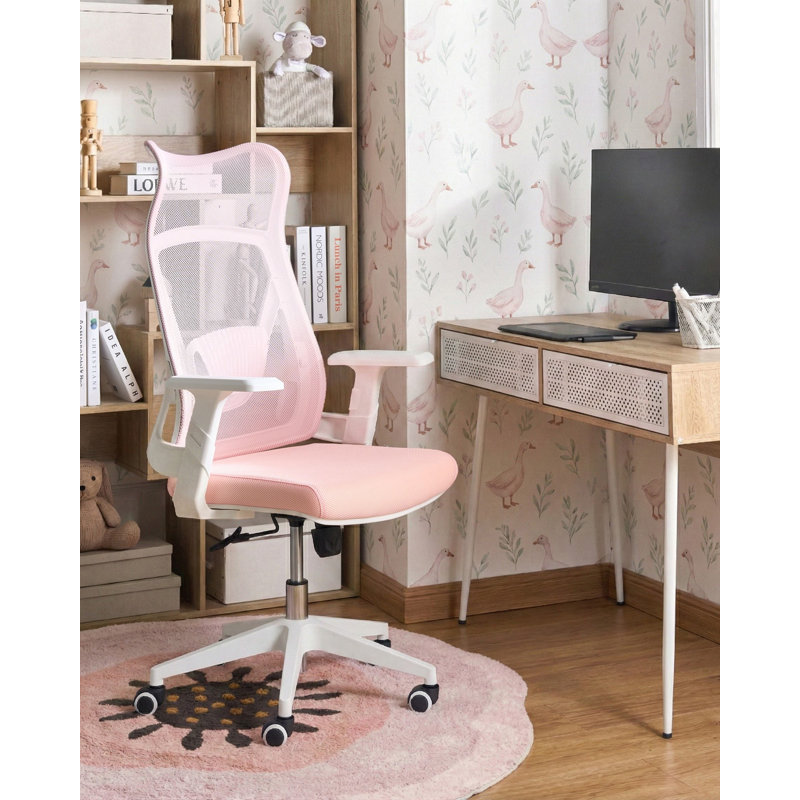 Office Chair, Pink