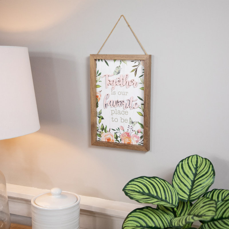 Wall Decor on Wood