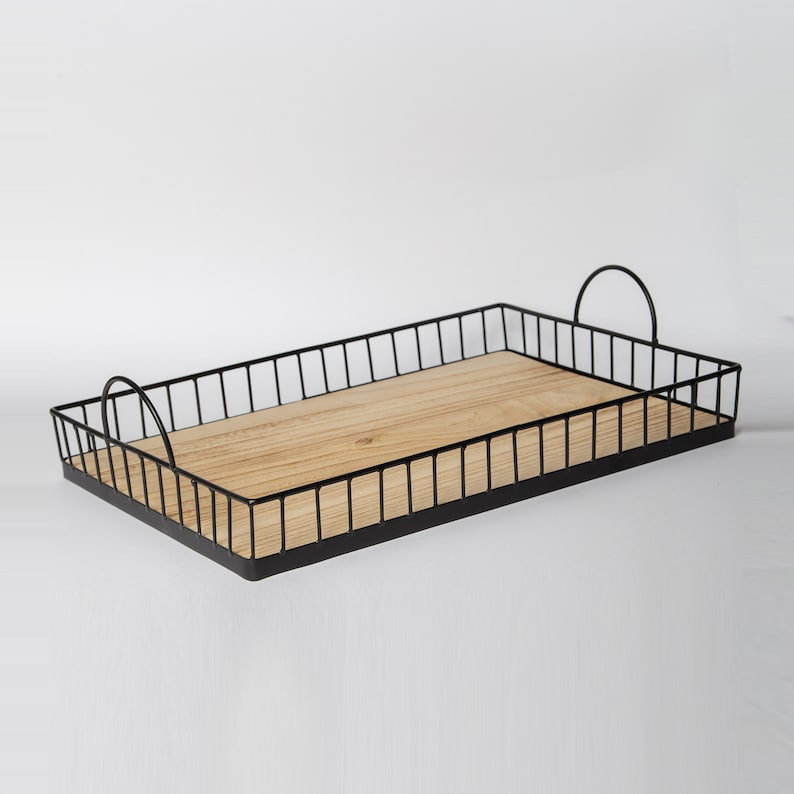 Shelbert Tray, 4.5" H x 12" W x 18" D