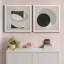 Moderniste Neutre III, ensemble de 2 reproductions d'art sur toile encadrées-1143163463-1143163481