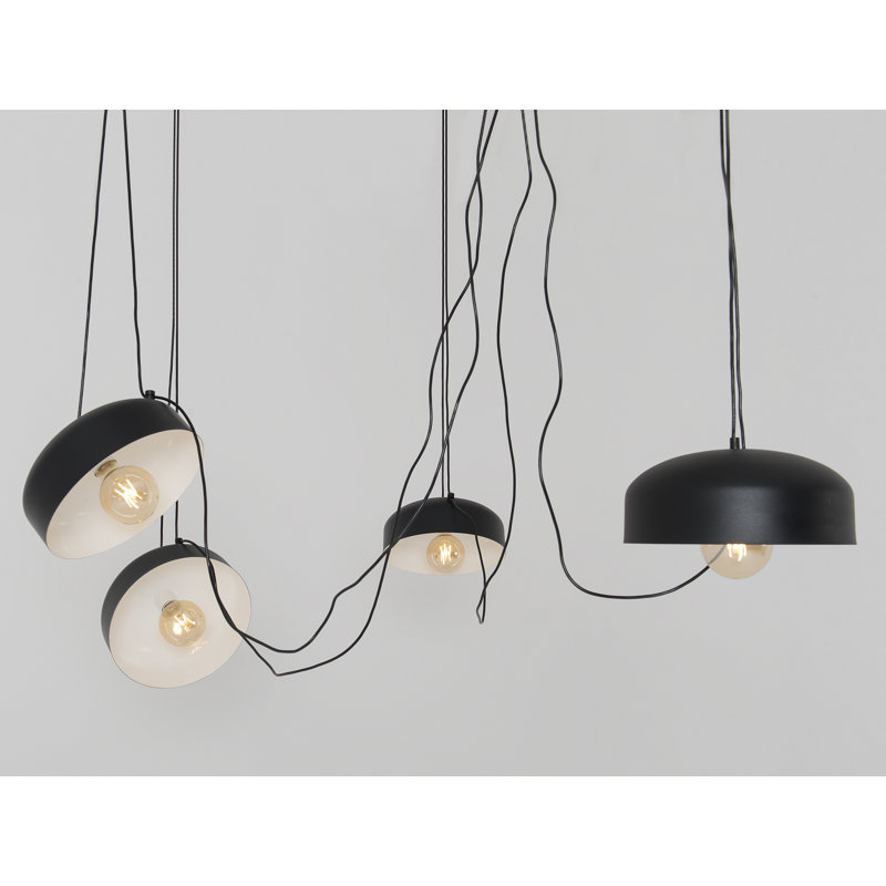 Allan 4 - Light Unique/Statement Pendant, Black