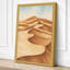 Golden Dunes Minimalist - Wrapped Canvas-305254919-305254914