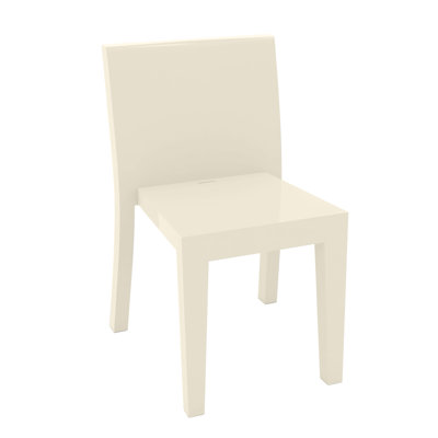 Jut Stacking Patio Dining Chair