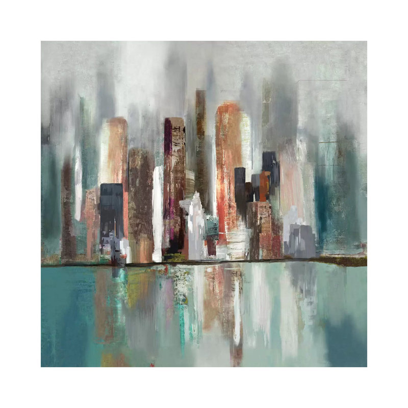 Illumination II by PI Studio - Wrapped Canvas Painting, 66.04 cm H x 66.04 cm W x 3.175 cm D