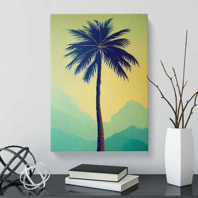 CAN-V0523-1715X Palm Tree - Wrapped Canvas Print
