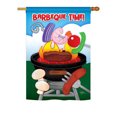 Double Sided Polyester Garden Flag