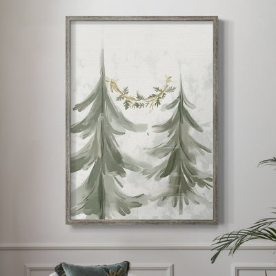 «Christmas Holiday Art CDI», reproduction encadrée - bois massif