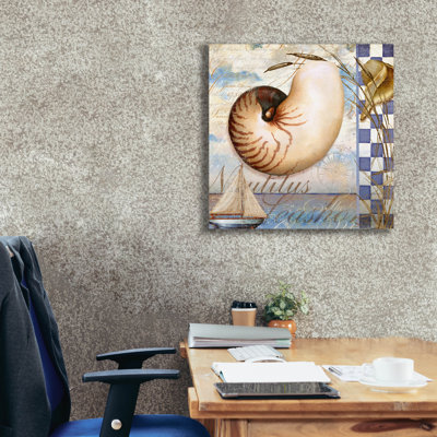 'Shell Dreams 2' by Art Licensing Studio Canvas Wall Art