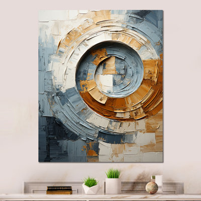 Chigusa - Abstract Spirals Metal Wall Prints