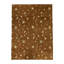 Floral Area Rug in Dark Orange/Yellow