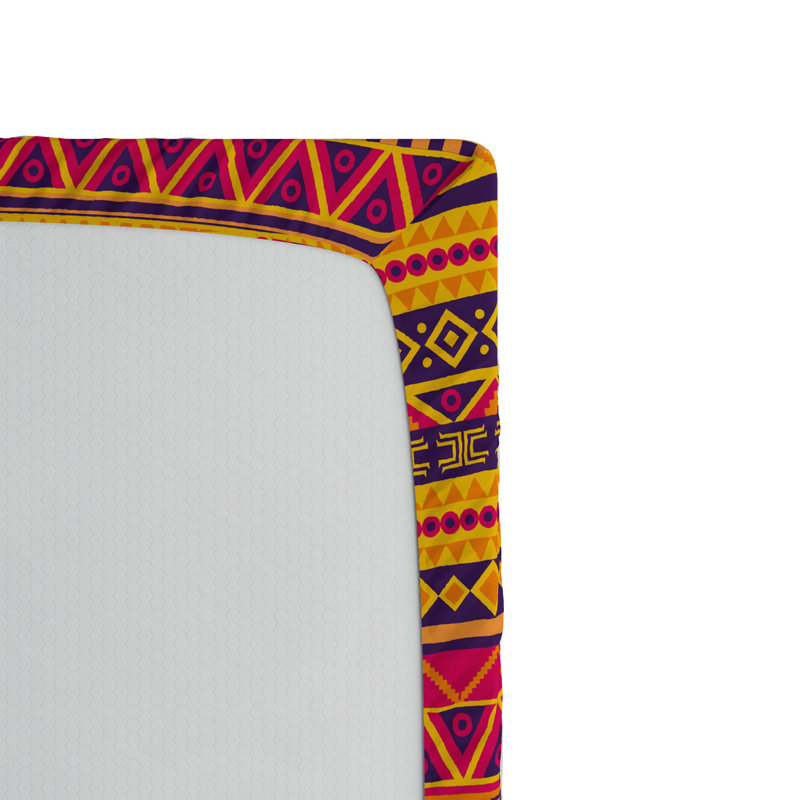 Drap-housse en microfibre Tribal, Drap-housse simple TG