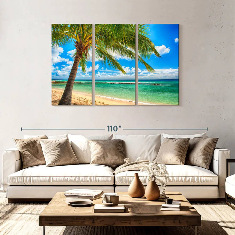 Gillard Barbados Palm Tree, 48" H x 74" W