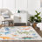 Eamon Graphic Machine Washable Area Rug for Living Room Bedroom Dining Room Nursery Kitchen-633439209