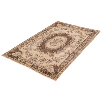 Tapis crème Natanya Vintage 5 pi 7 po x 8 pi 10 po