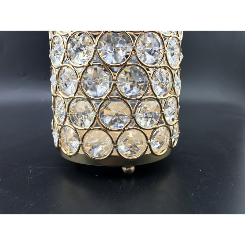 Tabletop Votive Holder, 6.25" H x 4.25" W x 4.25" D