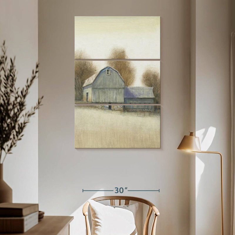 Lilie Barn Side I, 65" H x 42" W