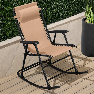 Outdoor Rocking Lounge Chair