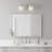 Layton 2-Light Brushed Nickel Vanity Light