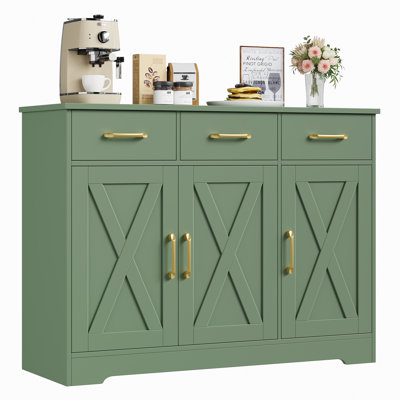 Tahara 42.5" Wide 3 Drawer Sideboard