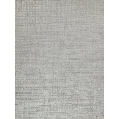 Crescendo Hand Loomed Geometric Area Rug in Silver