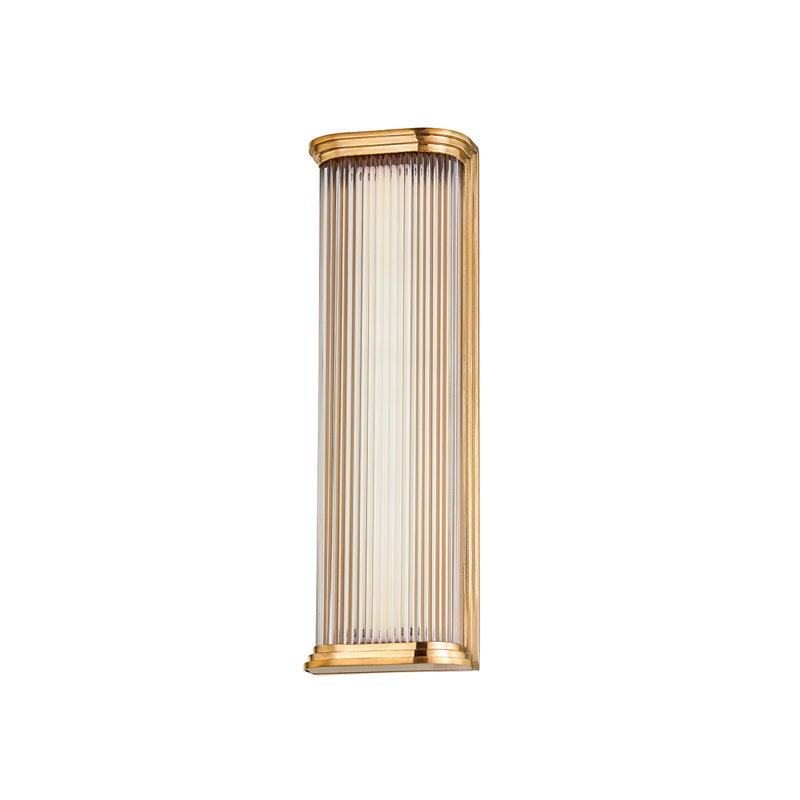 Newburgh 1 Light Bath and Vanity, 17" H x 5.25" W x 5.25" D, Polished Nickel