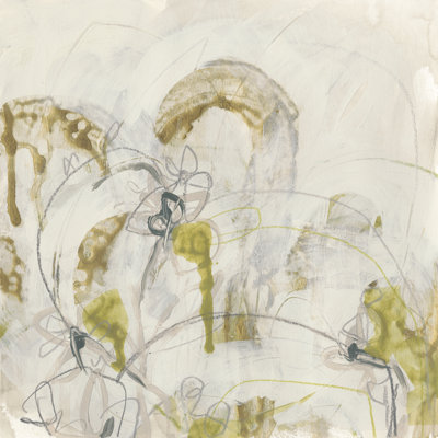 Arctic Lichen I by June Erica Vess - Wrapped Canvas Painting