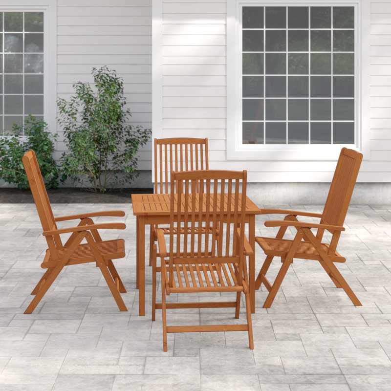Doline Square 5- Piece 2- Person 60cm L Bistro Set