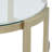 Birnson Glass Top Coffee Table