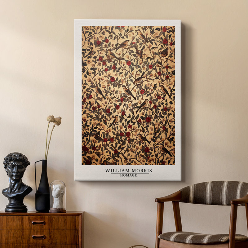 Wm Morris Series CCXLV III - Galerie sur mesure, H 27 po x l 18 po