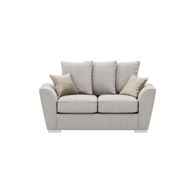 Bailor 2 Seater Velvet Sofa with Loose Back Cushions