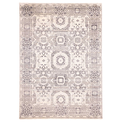 Tapis gris Mamluk 307 cm x 420 cm