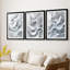 ABSTRACT Series CDLV - Impression sur mesure encadrée de qualité supérieure - 3 pièces-485301731-485301729