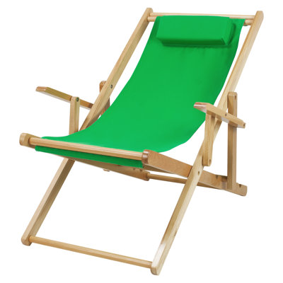 Chaise de plage inclinable Festus