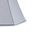 Ervine 22.5cm H Silk Bell Lamp Shade ( Screw On ) in Steel Grey