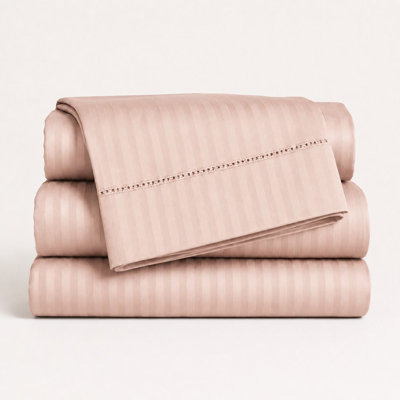 1500 Thread Count Egyptian Cotton Bed Sheet Set by Five Luxe Collection – Luxury Sateen Sheets with Elegant Hemstitch Design, Deep Pocket, Hotel Collection Bedding