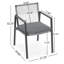Ensemble de 2 chaises d'extérieur