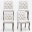 Chaises de salle à manger rembourrées Aalbert-609063370