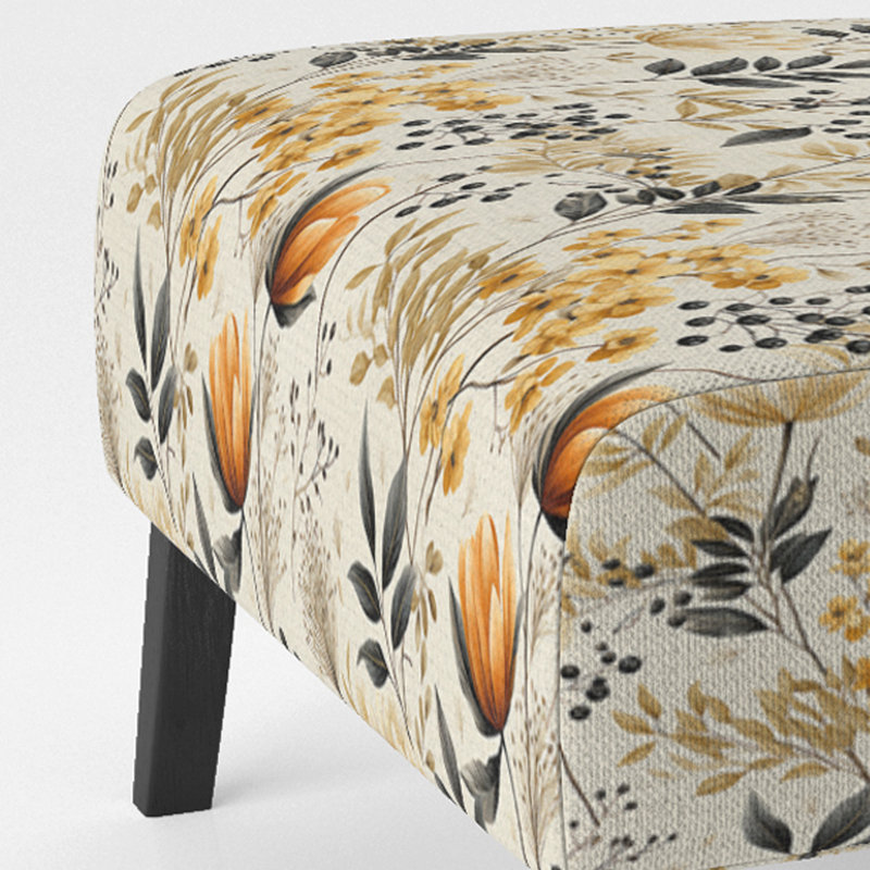 Fauteuil de chambre rembourré Botanical Flowers