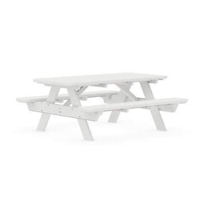 POLYWOOD Park 72" Picnic Table