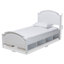 Lit plateforme en bois massif Linndale-45736598