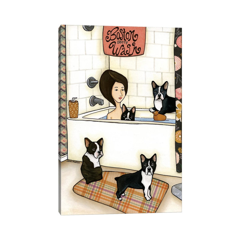 Boston Booty Wash by Jamie Morath - Wrapped Canvas Gallery-Wrapped Canvas Giclée, 66.04 cm H x 45.72 cm W x 3.175 cm D