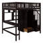 Jamesy Kids Full Loft Bed with Drawers-852834489