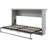 Gray Folding Twin Bed - Robust, Space Maximizing Cabinet, Stable, Optimizing